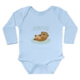 thumbnail image 1 of CafePress - Otterly Cute Body Suit - Long Sleeve Cotton Baby Bodysuit, 1 of 4