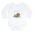 thumbnail image 1 of CafePress - Otterly Cute Body Suit - Long Sleeve Cotton Baby Bodysuit, 1 of 4