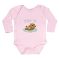 thumbnail image 1 of CafePress - Otterly Cute Body Suit - Long Sleeve Cotton Baby Bodysuit, 1 of 4