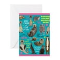 thumbnail image 1 of CafePress - Otters Card Greeting Cards - Greeting Card, Blank Inside Matte, 1 of 3