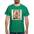 thumbnail image 1 of CafePress - Our Lady Guadalupe With Angel Dark T Shirt - Men's Classic Graphic Cotton T-Shirt, 1 of 4