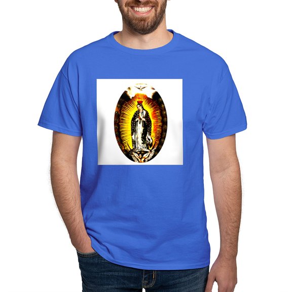 CafePress - Our Lady Of Guadalupe Dark T Shirt - Men's Classic Graphic Cotton T-Shirt