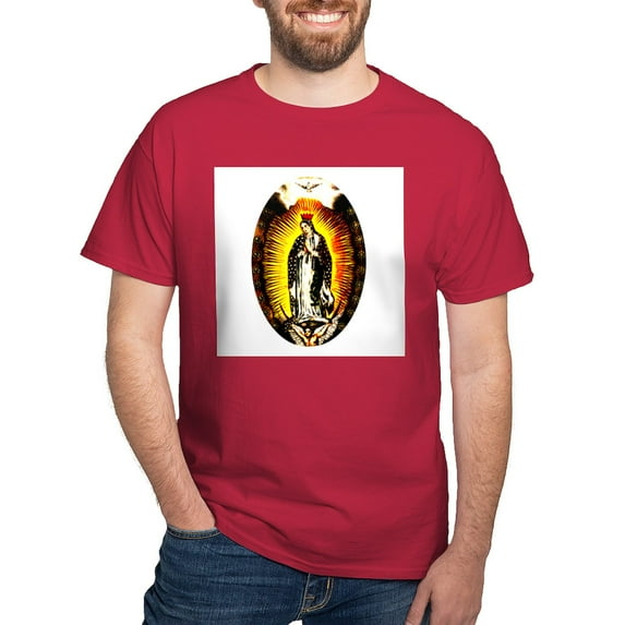CafePress - Our Lady Of Guadalupe Dark T Shirt - Men's Classic Graphic Cotton T-Shirt