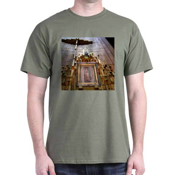 CafePress - Our Lady Of Guadalupe Origi Dark T Shirt - Men's Classic Graphic Cotton T-Shirt