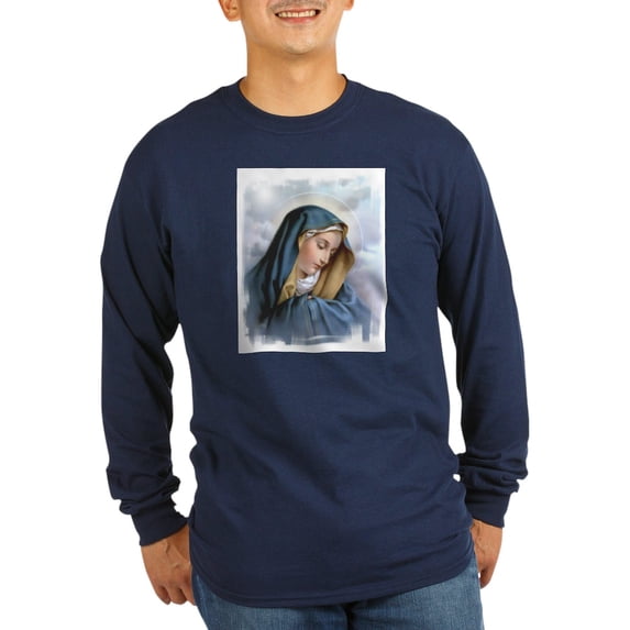 CafePress - Our Lady Of Sorrows Long Sleeve T Shirt - Long Sleeve Dark T-Shirt