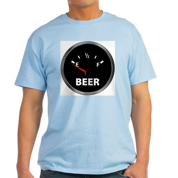 CafePress - Out Of Beer Ash Grey T Shirt - Men's Classic Graphic T-Shirt