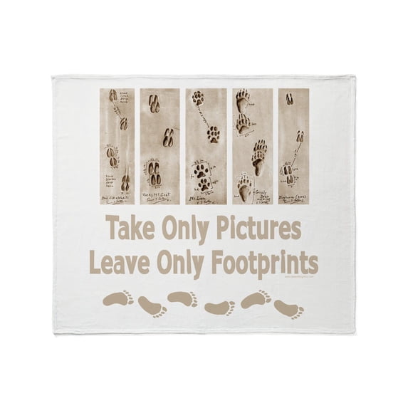 CafePress - Outdoor Code Of Ethics Throw Blanket - Soft Fleece Throw Blanket, 50"x60" for All Ages