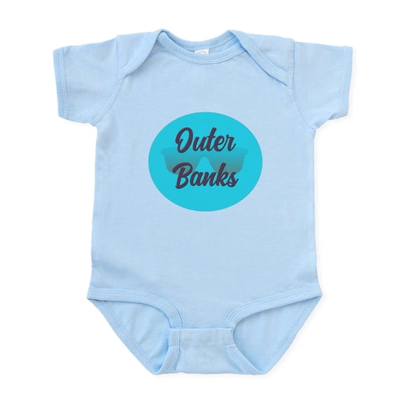 CafePress - Outer Banks Body Suit - Baby Light Bodysuit, Size Newborn - 24 Months