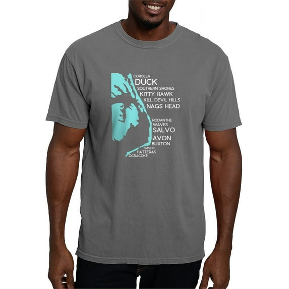 CafePress - Outer Banks NC OBX Men's Comfort Colors® T Shirt - Mens Comfort Colors Shirt