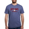 thumbnail image 1 of CafePress - Outlaws Baseball Men's Deluxe T Shirt - Mens Tri-blend T-Shirt, 1 of 4