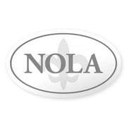 CafePress - Oval NOLA Sticker - Sticker Oval