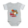 thumbnail image 1 of CafePress - Owl 1St Birthday - Cute Infant Baby Football Bodysuit, 1 of 3