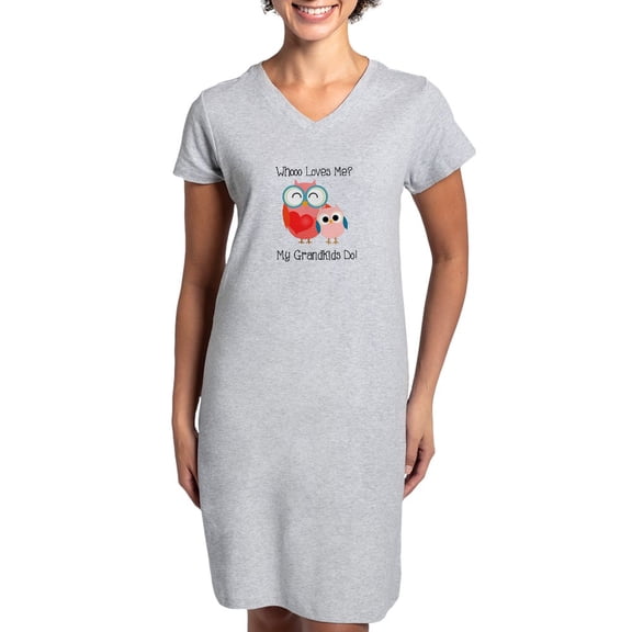 CafePress - Owl Grandkids - Women's Nightshirt