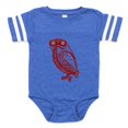 thumbnail image 1 of CafePress - Owl_Tr - Cute Infant Baby Football Bodysuit, 1 of 3