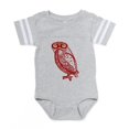 thumbnail image 1 of CafePress - Owl_Tr - Cute Infant Baby Football Bodysuit, 1 of 3