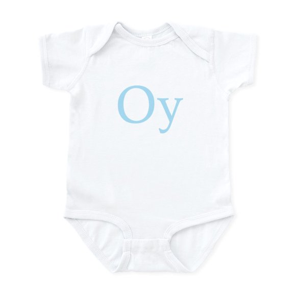 CafePress - Oy Infant Bodysuit - Baby Light Bodysuit, Size Newborn - 24 Months