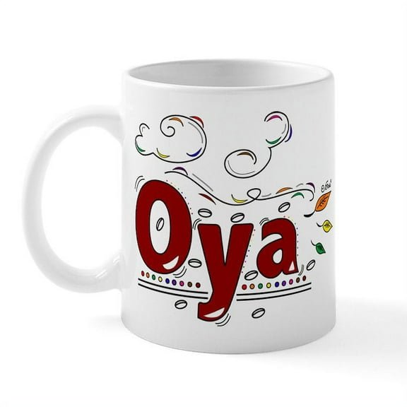 CafePress - Oya Mug - 11 oz Ceramic Mug - Novelty Coffee Tea Cup