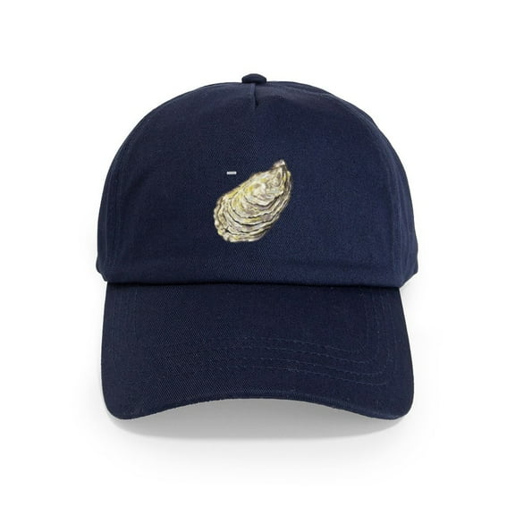 CafePress - Oyster Sea Life Cap - Adjustable 100% Brushed Unisex Casual Cotton Baseball Cap, Beige, 1