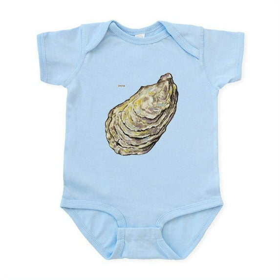 CafePress - Oyster Sea Life Infant Bodysuit - Baby Light Bodysuit, Size Newborn - 24 Months