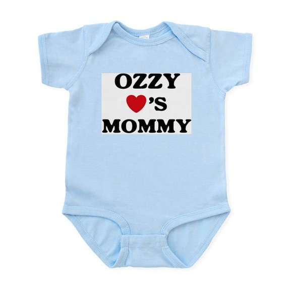 CafePress - Ozzy Loves Mommy Infant Bodysuit - Baby Light Bodysuit, Size Newborn - 24 Months