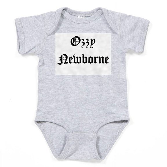 CafePress - Ozzy Newborne - Cute Infant Bodysuit Baby Romper - Size Newborn - 24 Months