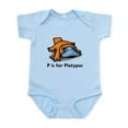 thumbnail image 1 of CafePress - P Is For Platypus Infant Bodysuit - Baby Light Bodysuit, Size Newborn - 24 Months, 1 of 4
