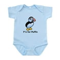 thumbnail image 1 of CafePress - P Is For Puffin Infant Bodysuit - Baby Light Bodysuit, Size Newborn - 24 Months, 1 of 4