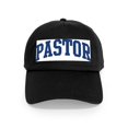 thumbnail image 1 of CafePress - PASTOR Design (Blue) Cap - Adjustable 100% Brushed Unisex Casual Cotton Baseball Cap, Beige, 1, 1 of 2