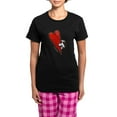 thumbnail image 1 of CafePress - PBGV Lover Women's Dark Pajamas - Women's Short Sleeve Print T-Shirt and Pants Dark Cotton Pajama Set, 1 of 4