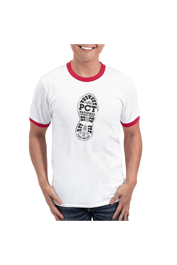 - PCT Ringer T - 100% Cotton Ringed T-Shirt