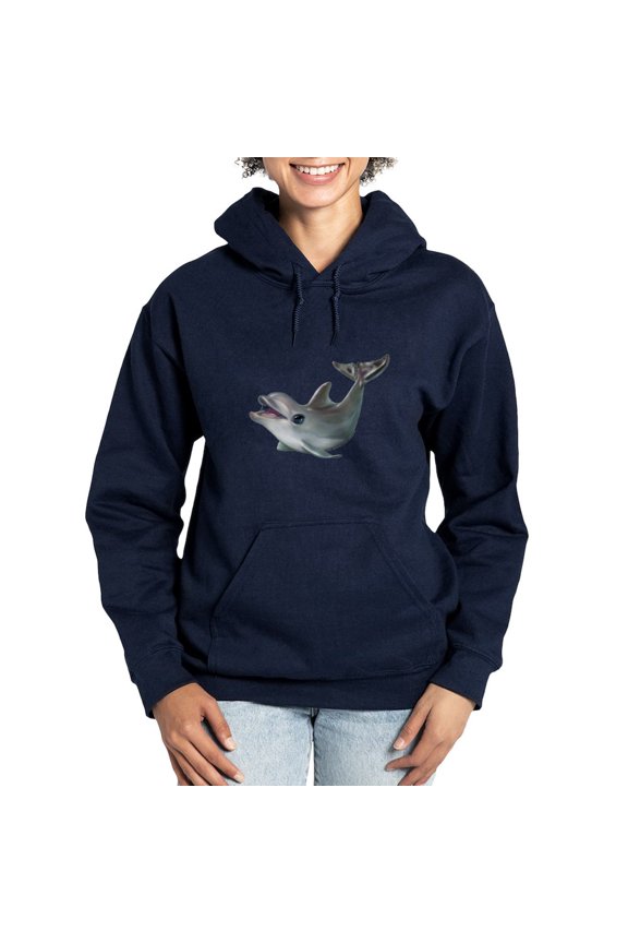- PD Moreno's Dolphin - Pullover Hoodie, Classic & Comfortable Hooded Sweatshirt