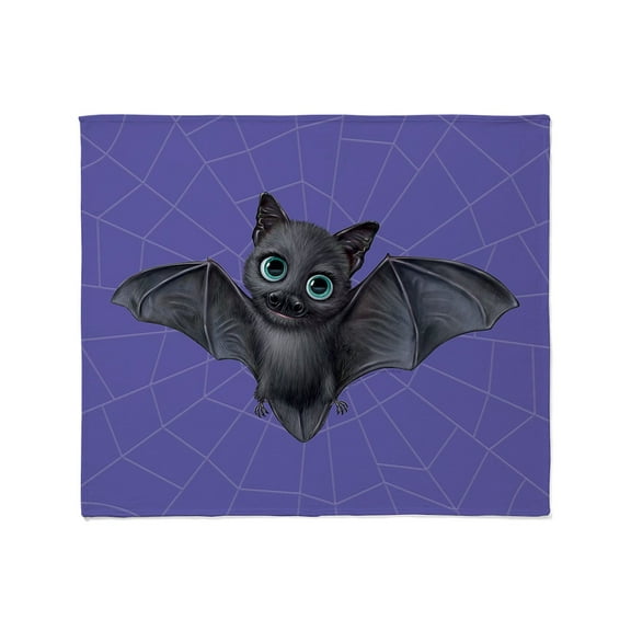 CafePress - PD Moreno's Halloween B - Soft Fleece Throw Blanket, 50"x60" for All Ages