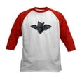thumbnail image 1 of CafePress - PD Moreno's Halloween Bat Kids Baseball T Shirt - Kids Cotton Baseball Jersey, 3/4 Sleeve Shirt, 1 of 4