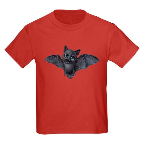 CafePress - PD Moreno's Halloween Bat Kids T Shirt - Dark T-Shirt Kids XS-XL