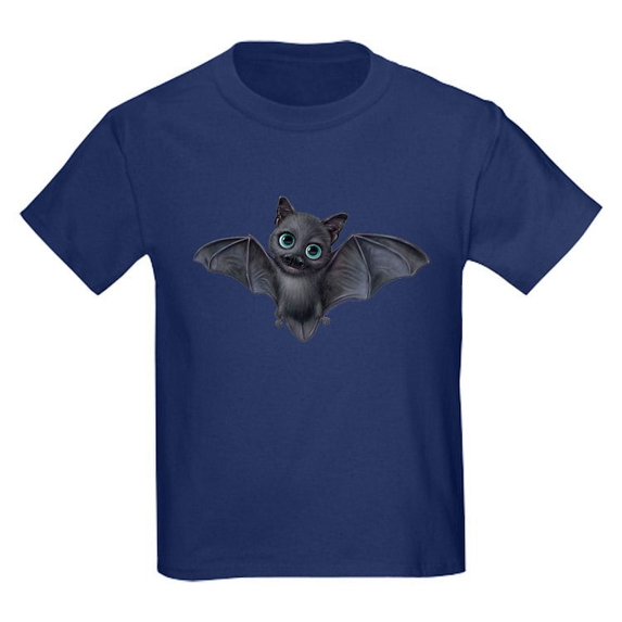 CafePress - PD Moreno's Halloween Bat Kids T Shirt - Dark T-Shirt Kids XS-XL
