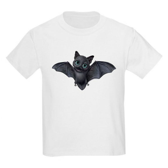 CafePress - PD Moreno's Halloween Bat Kids T Shirt - Light T-Shirt Kids XS-XL