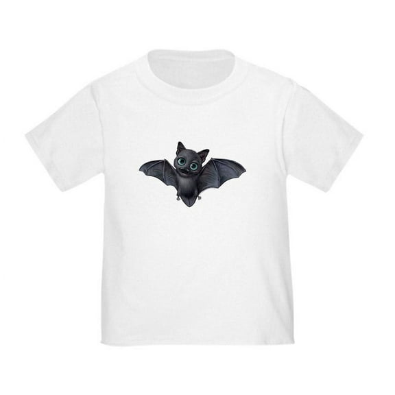 CafePress - PD Moreno's Halloween Bat Toddler T Shirt - Cute Toddler T-Shirt, 100% Cotton