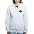 thumbnail image 1 of CafePress - PD Moreno's Halloween Bat Women's Zip Up Hoodie - Women's Zip Hoodie, 1 of 4
