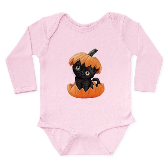 CafePress - PD Moreno's Halloween Bl - Long Sleeve Cotton Baby Bodysuit