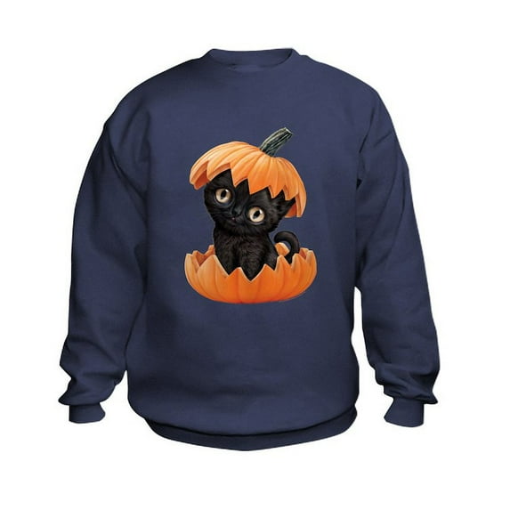 CafePress - PD Moreno's Halloween Bla - Kids Sweatshirt, Youth Crew Neck Sweatshirt