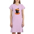 thumbnail image 1 of CafePress - PD Moreno's Halloween Black Kit - Women's Nightshirt, 1 of 4
