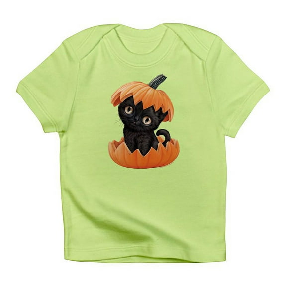 CafePress - PD Moreno's Halloween Black Kitty Infant T Shirt - Infant T-Shirt