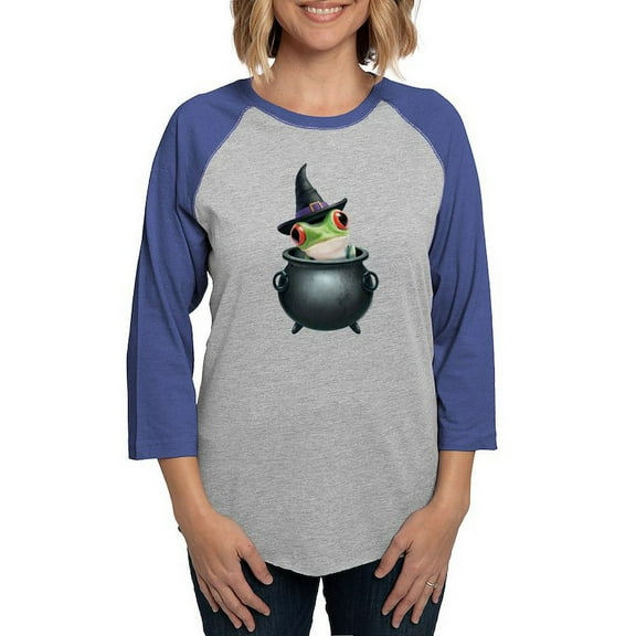 CafePress - PD Moreno's Halloween Fro Women's Baseball T Shirt - Womens Baseball Tee