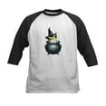 thumbnail image 1 of CafePress - PD Moreno's Halloween Frog Kids Baseball T Shirt - Kids Cotton Baseball Jersey, 3/4 Sleeve Shirt, 1 of 4