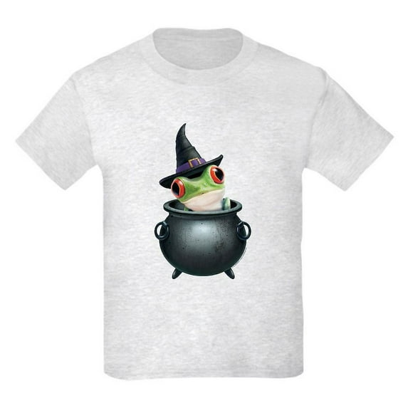 CafePress - PD Moreno's Halloween Frog Kids T Shirt - Light T-Shirt Kids XS-XL