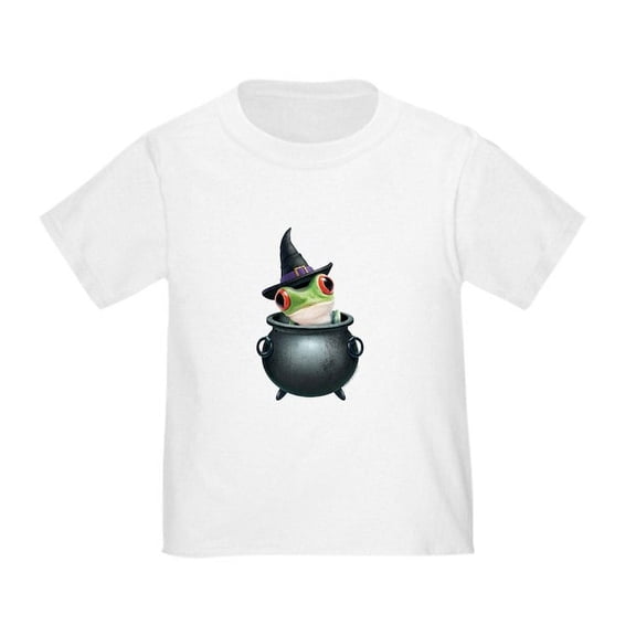 CafePress - PD Moreno's Halloween Frog Toddler T Shirt - Cute Toddler T-Shirt, 100% Cotton