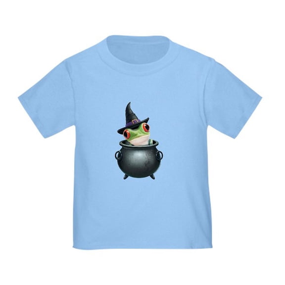 CafePress - PD Moreno's Halloween Frog Toddler T Shirt - Cute Toddler T-Shirt, 100% Cotton