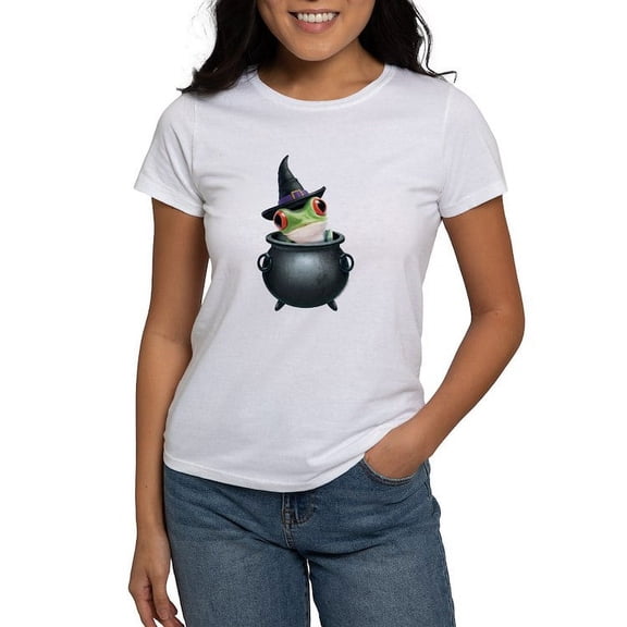 CafePress - PD Moreno's Halloween Frog Women's Value T Shirt - Women's Classic T-Shirt
