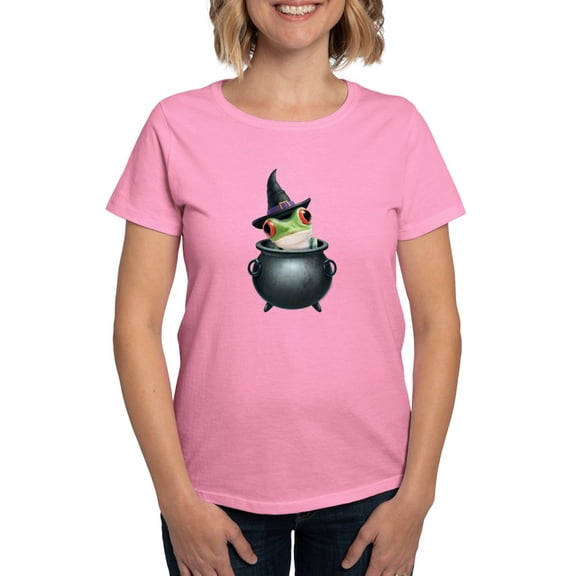 CafePress - PD Moreno's Halloween Frog Women's Value T Shirt - Women's Traditional Fit Dark T-Shirt
