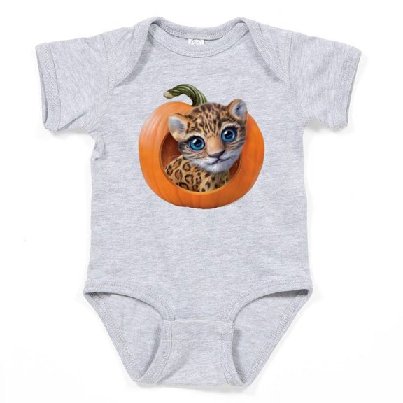 CafePress - PD Moreno's Halloween Jaguar - Cute Infant Bodysuit Baby Romper - Size Newborn - 24 Months